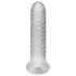 Fat Boy Checker Box - péniszköpeny (17cm) - fehér
