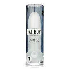 Fat Boy Original Ultra Fat - péniszköpeny (19cm) - fehér