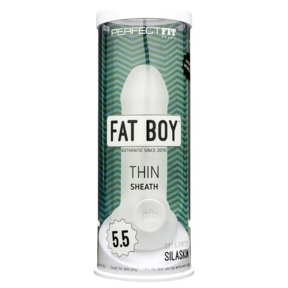 Fat Boy Thin - péniszköpeny (15cm) - fehér