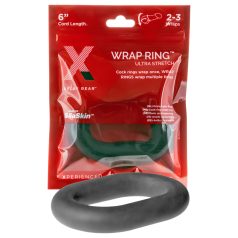   Perfect Fit Ultra Wrap 6 - vastag péniszgyűrű - fekete (15cm)