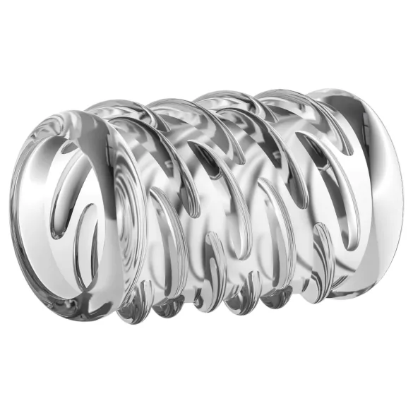 Stay Hard - mintás péniszmandzsetta (átlátszó)