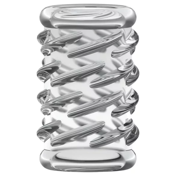 Stay Hard - mintás péniszmandzsetta (átlátszó)