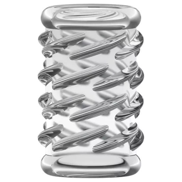 Stay Hard - mintás péniszmandzsetta (átlátszó)