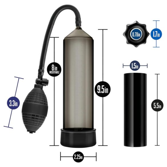 Quickie Kit - péniszpumpa szett - vastag (4 részes)