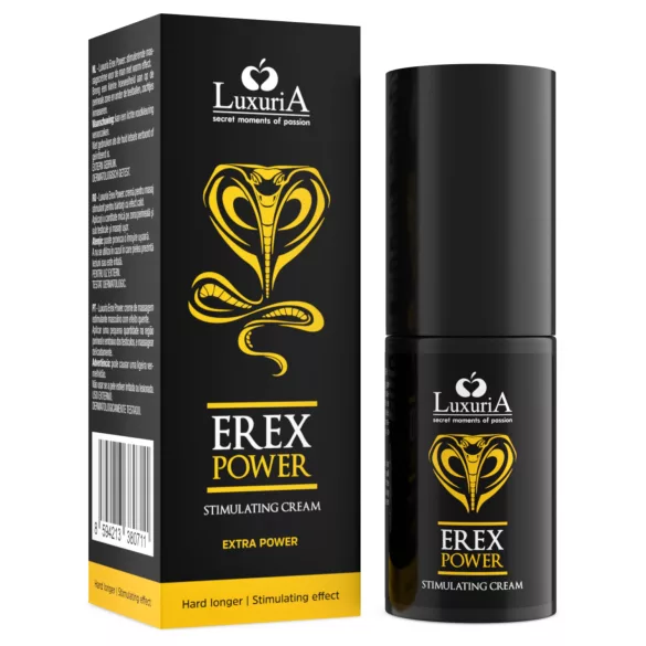 Intimateline Luxuria Erex Power - stimuláló intim krém (30ml)