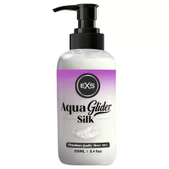   EXS AquaGlider Silk - selymes vízbázisú síkosító pumpás flakonban (250ml)