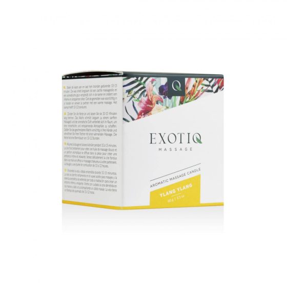 Exotiq - illatos masszázsgyertya - ylang ylang (60g)