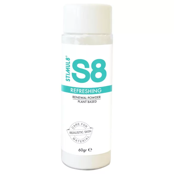 S8 - frissítő púder élethű bőrhatású játékokhoz - 60 g