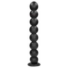   Ouch! Balls of Lust - óriás anál gyöngysor (fekete) - 55 cm