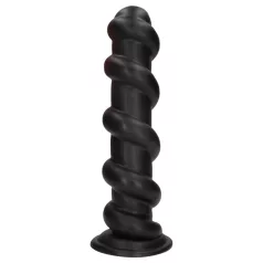 Ouch! Hole Driller - óriás anál plug (fekete) - 31,5 cm