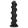 Ouch! Hole Driller - óriás anál plug (fekete) - 31,5 cm