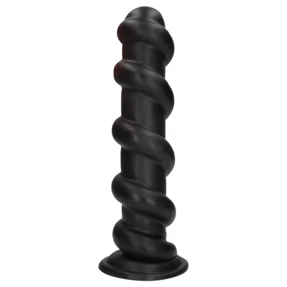 Ouch! Hole Driller - óriás anál plug (fekete) - 31,5 cm