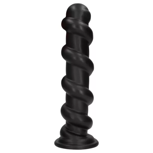 Ouch! Hole Driller - óriás anál plug (fekete) - 31,5 cm