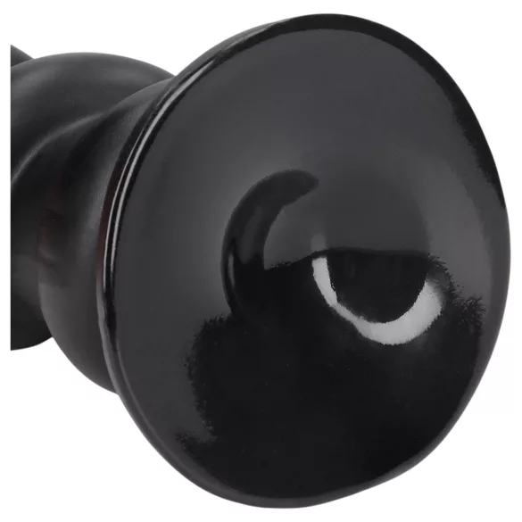 Ouch! Hole Driller - óriás anál plug (fekete) - 31,5 cm