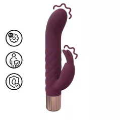 Loveline - mini nyuszis, csiklókaros vibrátor (piros)