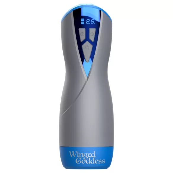 Masturs Eloa - szívó-rezgő AR maszturbátor (szürke)