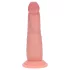 RealRock - dupla sűrűségű élethű dildó (testszínű) - 15,5 cm