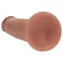 RealRock - dupla sűrűségű élethű dildó (napbarnított) - 15,5 cm
