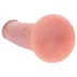 RealRock - dupla sűrűségű élethű dildó (testszínű) - 18,5 cm