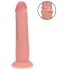 RealRock - dupla sűrűségű élethű dildó (testszínű) - 20,5 cm