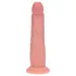 RealRock - dupla sűrűségű élethű dildó (testszínű) - 20,5 cm