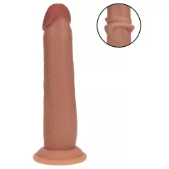   RealRock - dupla sűrűségű élethű dildó (napbarnított) - 20,5 cm