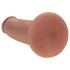 RealRock - dupla sűrűségű élethű dildó (napbarnított) - 20,5 cm