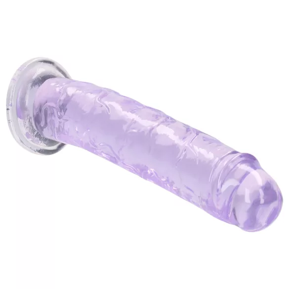 RealRock - élethű dildó tapadókoronggal (lila) - 12,7 cm