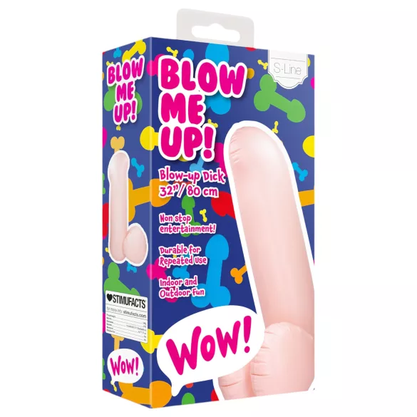 S-Line - Blow Me Up - felfújható fütyi lufi (80 cm)