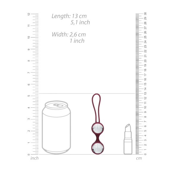 Loveline (S)explore - szexjáték szett nőknek - (piros)