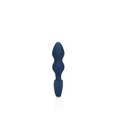 Loveline - anál dildó fogógyűrűvel - kicsi (kék)