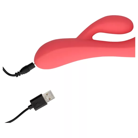 Loveline - akkus, vízálló, csiklókaros vibrátor (pink)