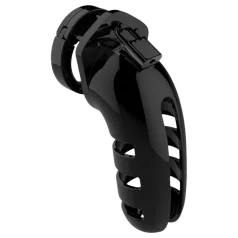   ManCage Model 06 - péniszketrec férfiaknak (fekete) - 14 cm