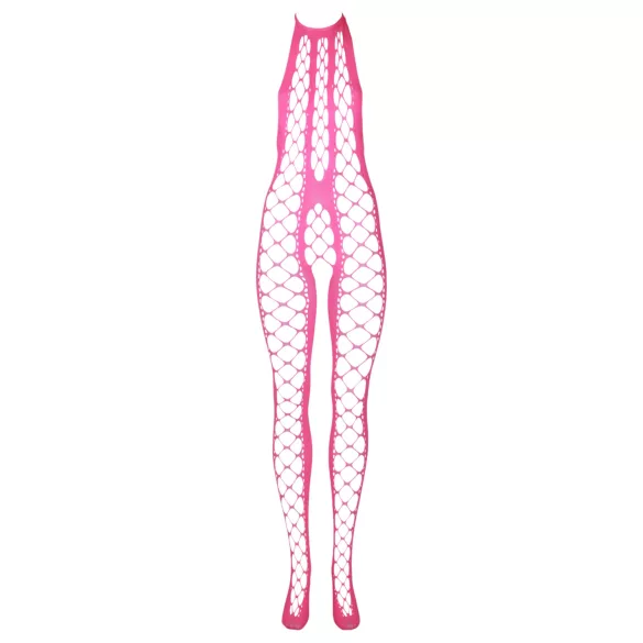 Ouch! - foszforeszkáló nyitott overál (pink)