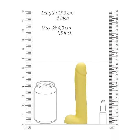 Dicky - szappan pénisz herékkel - vanília (210g)