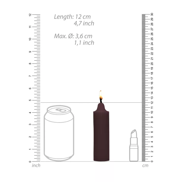 Ouch Chocolate - paraffin testgyertya csoki illattal (100 g)