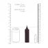 Ouch Chocolate - paraffin testgyertya csoki illattal (100 g)