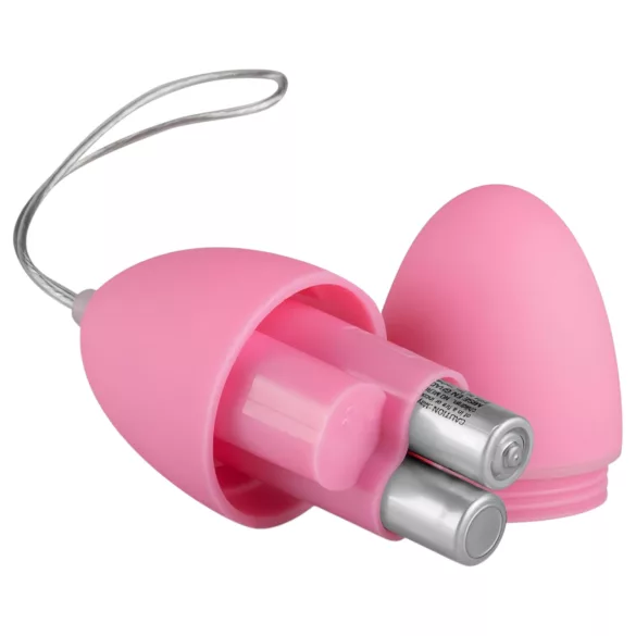 EasyToys - hordható 7 ritmusú rádiós vibrotojás (pink)