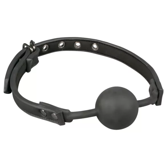 EasyToys - szájpecek szilikon labda (fekete)