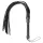 EasyToys Flogger - puha műbőr BDSM korbács (fekete)
