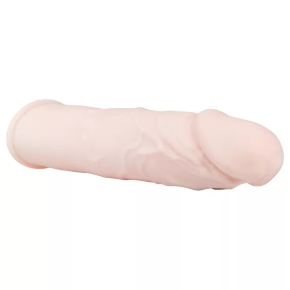 EasyToys - Flesh - hosszabbító péniszköpeny - 18 cm (testszínű)
