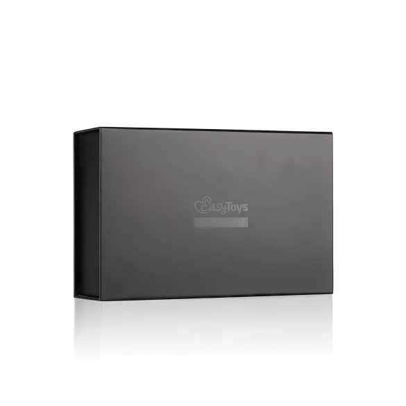 Easytoys - fétis nyakörv és póráz (fekete)