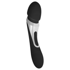 Sway No.1 Wand - akkus, 2in1 masszírozó vibrátor (fekete)