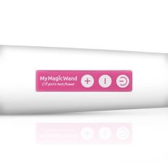 MyMagicWand - erős masszírozó vibrátor (fehér-pink)