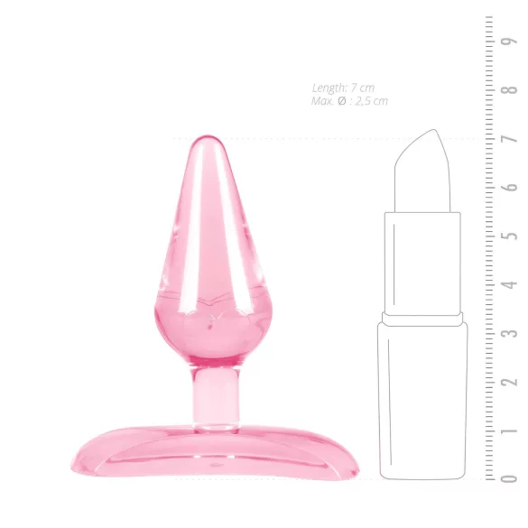 Easytoys The Assifier - mini anál plug (rózsaszín)
