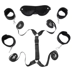   Rimba Soft - ágyhoz rögzíthető bondage kötöző szett (6 részes)