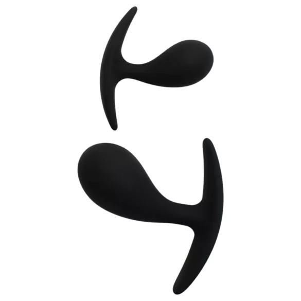 Rimba Copenhagen - anál plug szett - fekete (2db)
