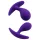 Rimba Copenhagen - anál plug szett (lila, 2 db)