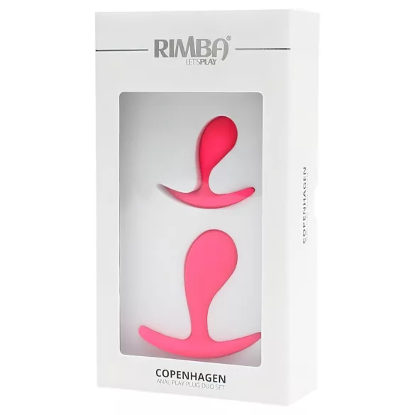Rimba Copenhagen - butt plug szett - pink (2db)