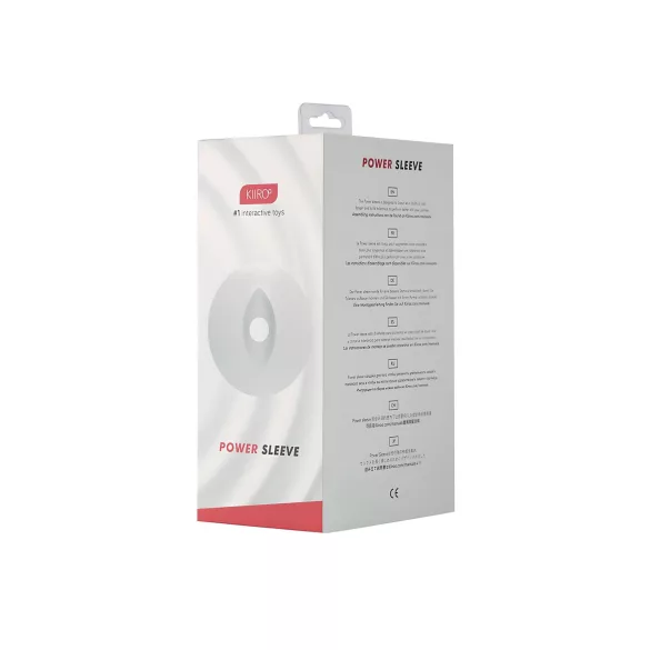 Kiiroo Titan Power - maszturbátor betét (átlátszó)
